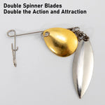 Dr.Fish 10pcs Double Blade Spinnerbait Arms