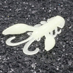 Dr.Fish 15pcs Soft Plastic Craws 1.97''