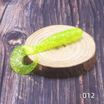 Dr.Fish 10pcs Soft Plastic Grubs 2.36‘’