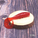Dr.Fish 10pcs Soft Plastic Grubs 2.36‘’