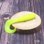 Dr.Fish 10pcs Soft Plastic Grubs 2.36‘’