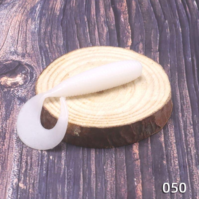 Dr.Fish 10pcs Soft Plastic Grubs 2.36‘’