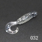 Dr.Fish 14pcs Soft Plastic Grubs 1.57''