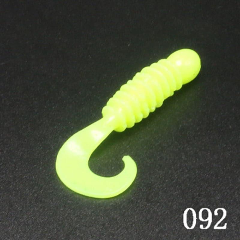 Dr.Fish 14pcs Soft Plastic Grubs 1.57''