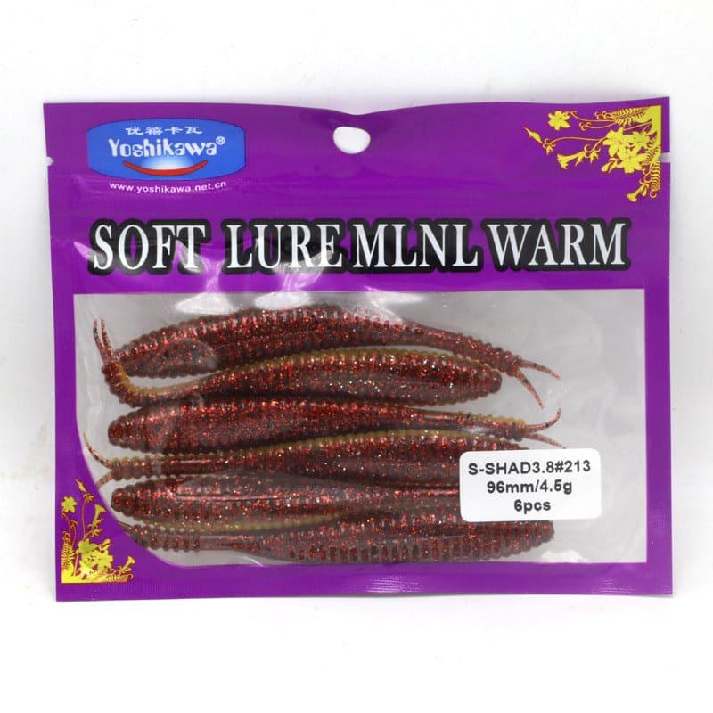 Dr.Fish 6/7pcs Split Tail Swimbaits 3.78'' - Dr.Fish Tackles