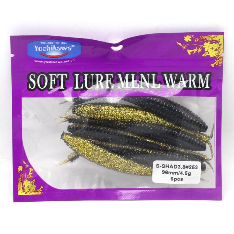 Dr.Fish 6/7pcs Split Tail Swimbaits 3.78'' - Dr.Fish Tackles