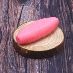 Dr.Fish 6pcs TPR Fat Worms Maggots 2.2''