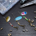 Dr.Fish 30pcs Cylinder Spinner Lure Body