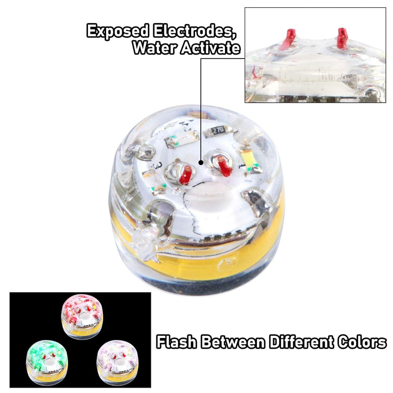 Dr.Fish Lot Round Eye LED Lures (with Hole)