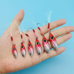 Dr.Fish 5pcs Micro Metal Jigs 5.5g to 21g