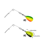 Dr.Fish 10pcs Spinnerbait Arms #2 Blade